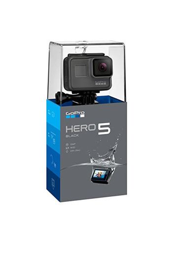 GoPro Hero5 Black - Cámara deportiva de 12 MP (4K, 1080p, WIFI