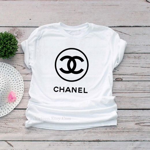 Moda T-Shirt Chanel Branca 