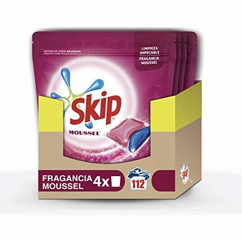 Beauty Skip Capsulas Doble Líquido Moussel - Paquede de 4 x 28 lavados