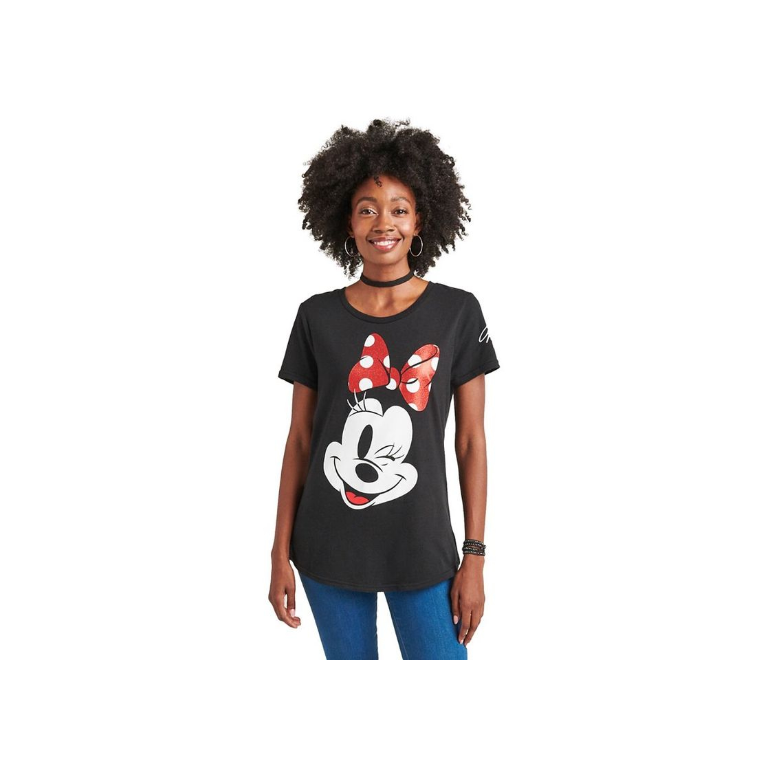 Social Minnie Mouse Fashion T-Shirt for Women