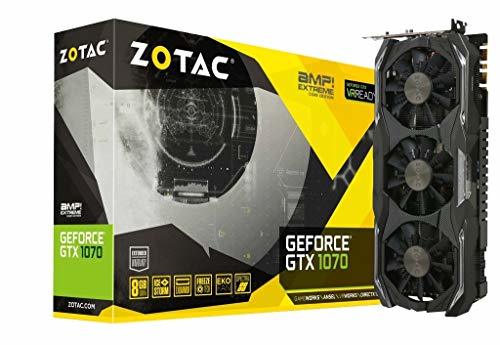 Electronic ZOTAC GeForce GTX 1070 AMP! Extreme Core 8GB GDDR5X