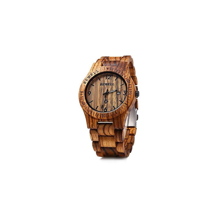 Fashion Bewell W086B - Reloj de pulsera para hombre