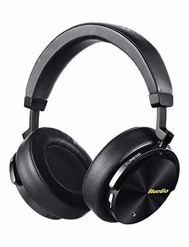 Social Bluedio T5 - Auriculares inalámbricos Bluetooth con cancelación de Ruido Activa, Auriculares