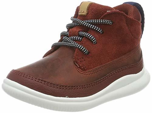 Fashion Clarks Cloud Air T, Zapatillas Altas para Niños, Marrón