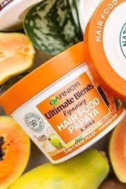 Product Garnier Fructis Hair Food Acondicionador de Papaya Reparadora para Pelo Dañado