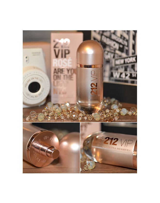 Belleza Carolina Herrera 212 Vip Rosé Agua de Perfume Vaporizador