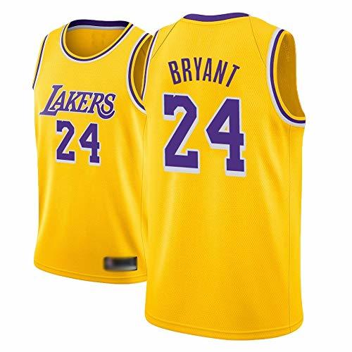 Fashion WOLFIRE SC Camiseta de Baloncesto para Hombre, NBA, Los Angeles Lakers #8#24