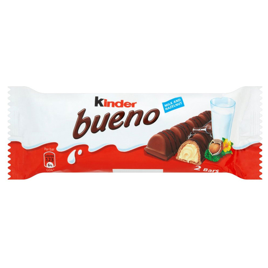 Product Kinder Bueno 2 bars, pack of 30