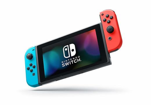 Nintendo Switch - Consola color Azul Neón/Rojo Neón