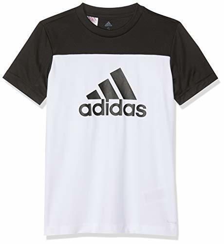 adidas YB Equipment T Camiseta, Niños, Blanco