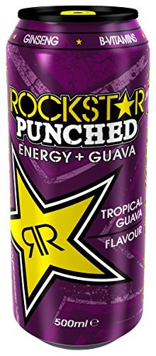 Place Rockstar Guava Bebida Energética Ligeramente Carbonatada