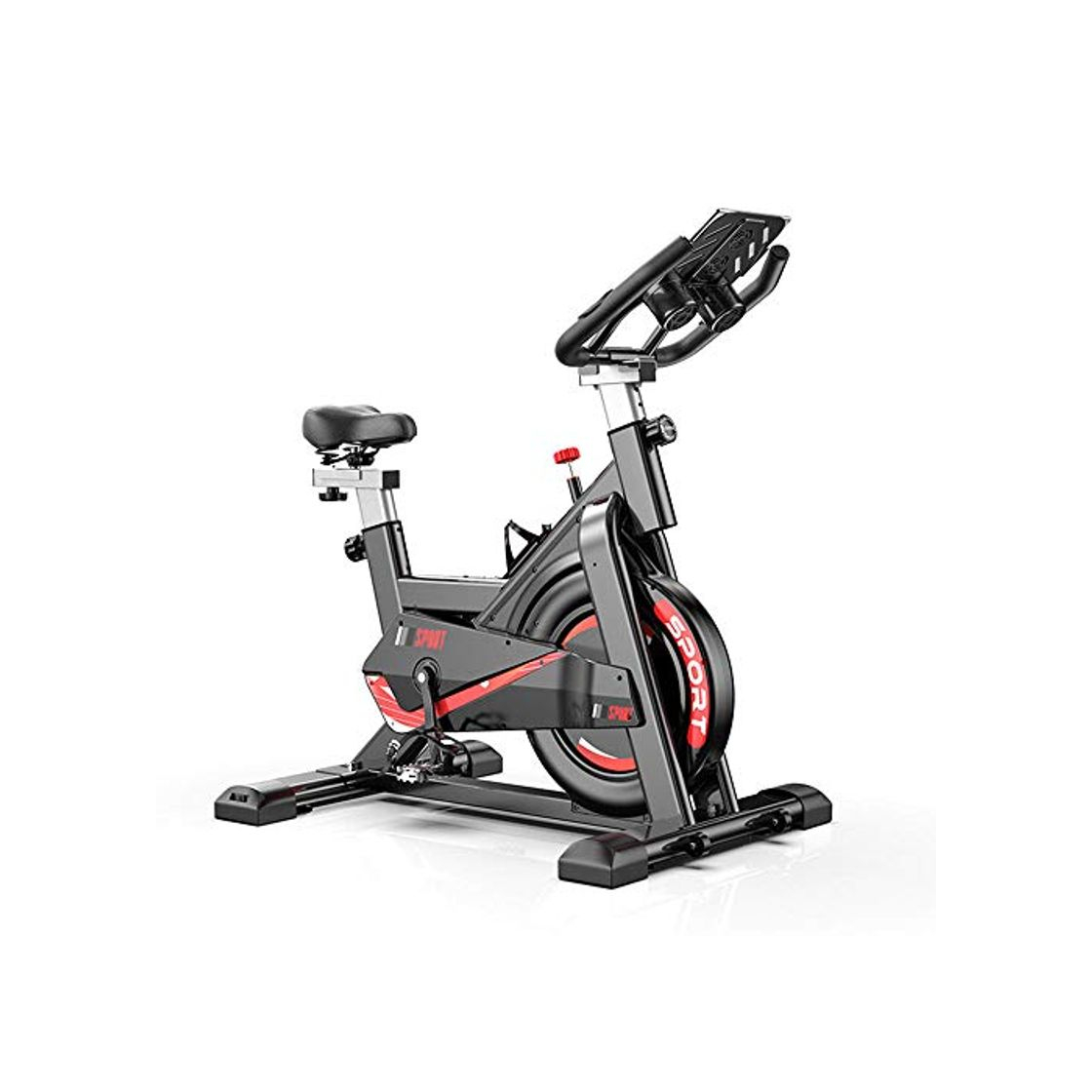 Product Divgdovg - Bicicleta estática para hacer spinning en casa. Bicicleta vertical con