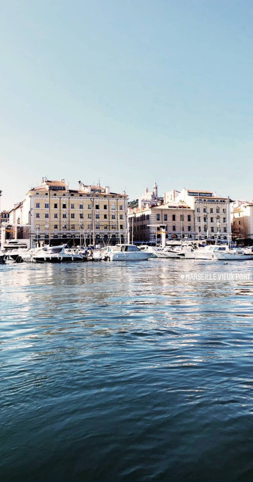 Place Vieux Port à Marseille