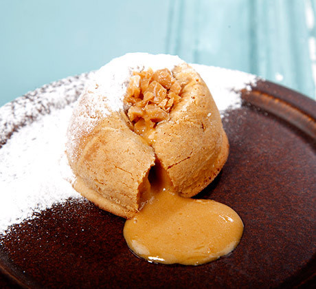 Social Petit gateau de caramelo 