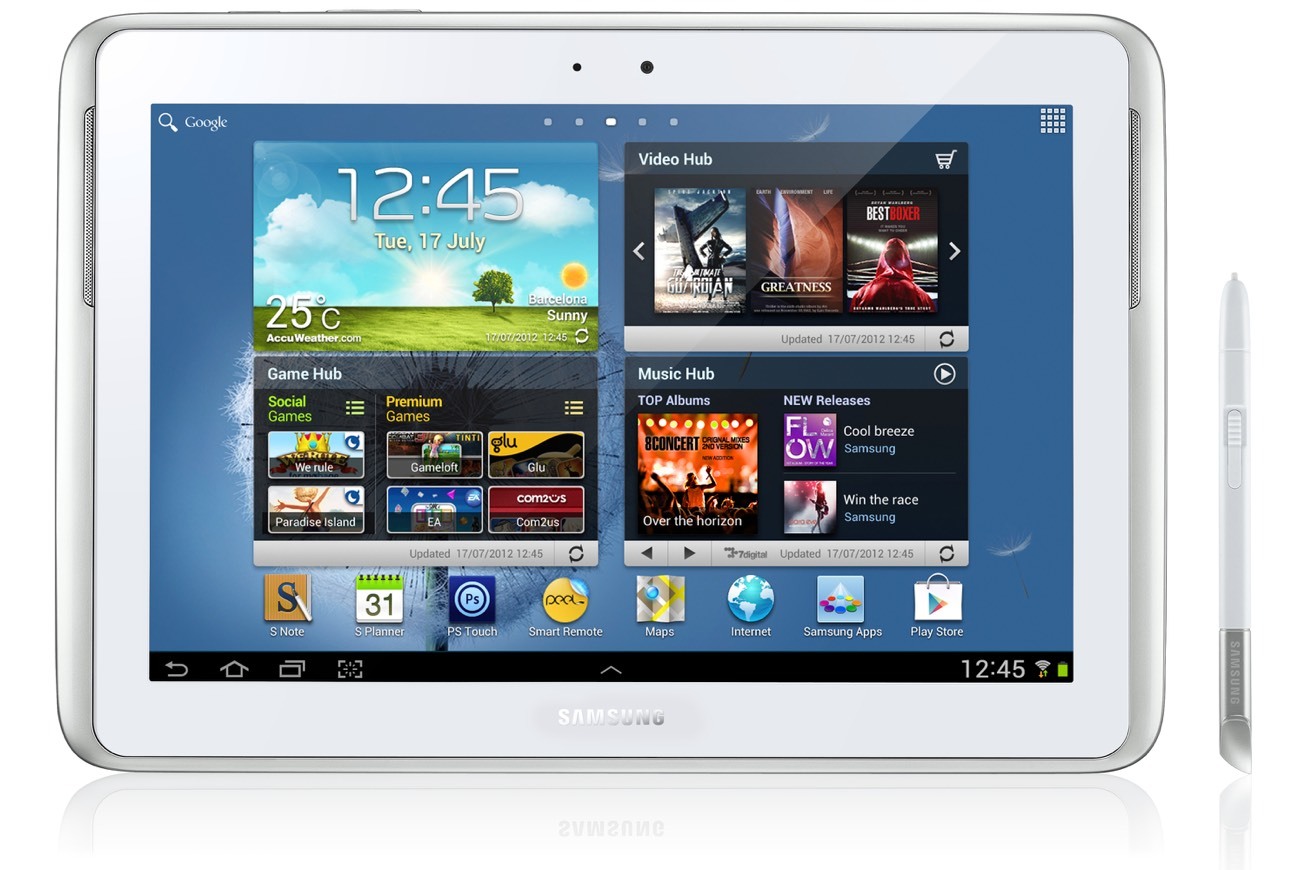Social Tablet samsung note 