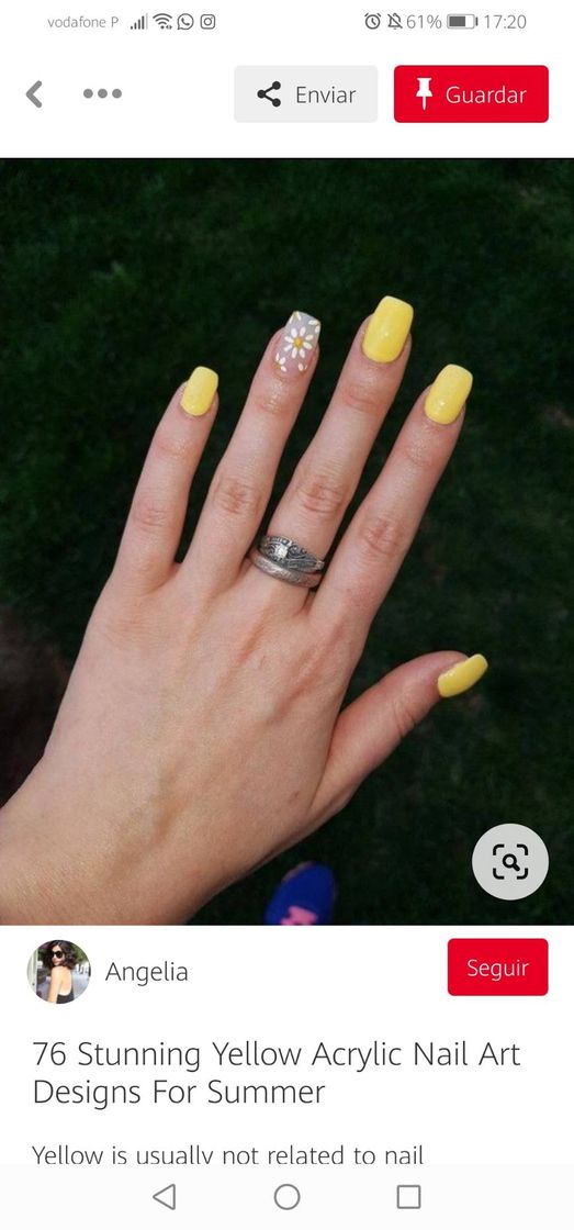 Social Unhas amarelas