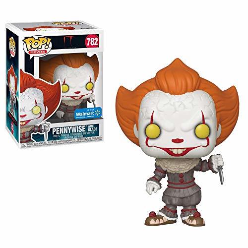 Social Funko- Pop. Vinyl: Movies: It: Chapter 2-Pennywise W/Blade Figura Coleccionable, Multicolor