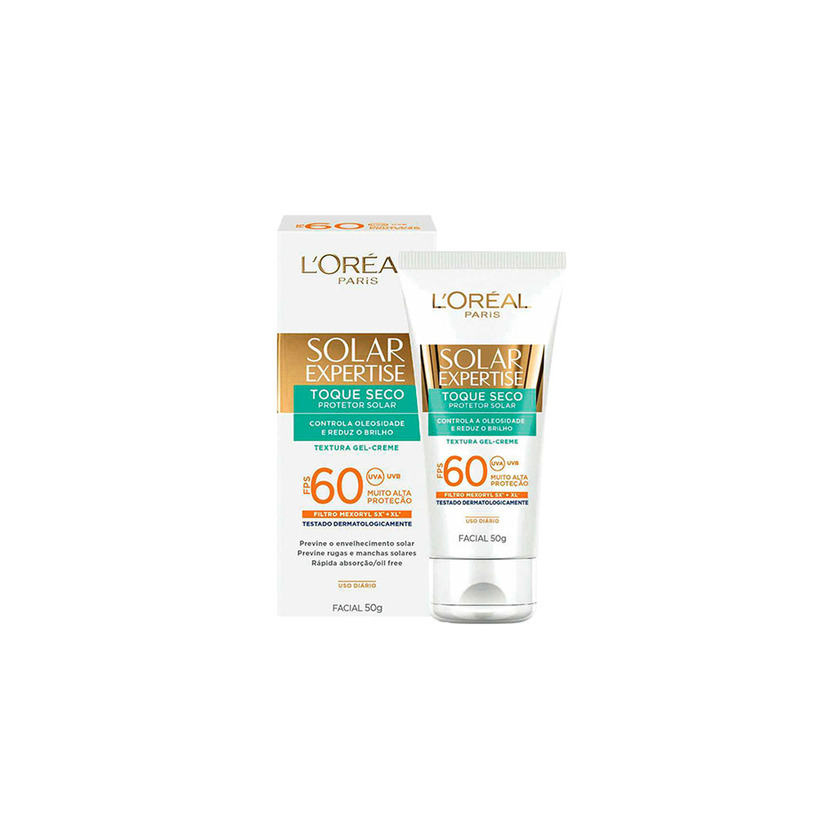 Producto Protetor Solar Facial com Toque Seco.

