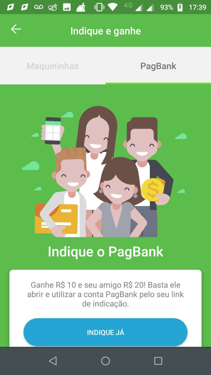 Fashion PAGBANK,PAGANDO 20 POR KDA AMIGO QUE SE REGISTRAR PELO LINk