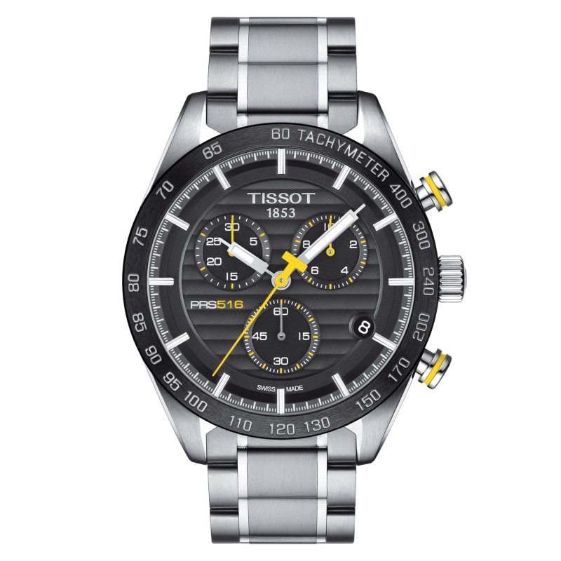 Moda Tissot TIST0444172105100 PRS 516 Reloj con Esfera Negra para Hombre