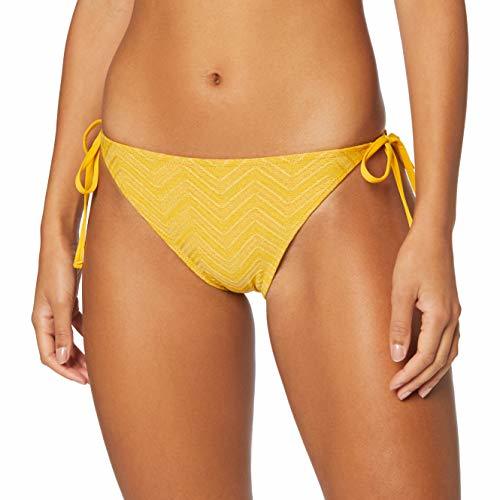 Moda Women's Secret AF Shinny Bmt Braguita de Bikini, Amarillo