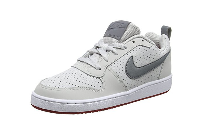 Moda Nike Court Borough Low, Zapatillas de Gimnasia para Hombre, Gris