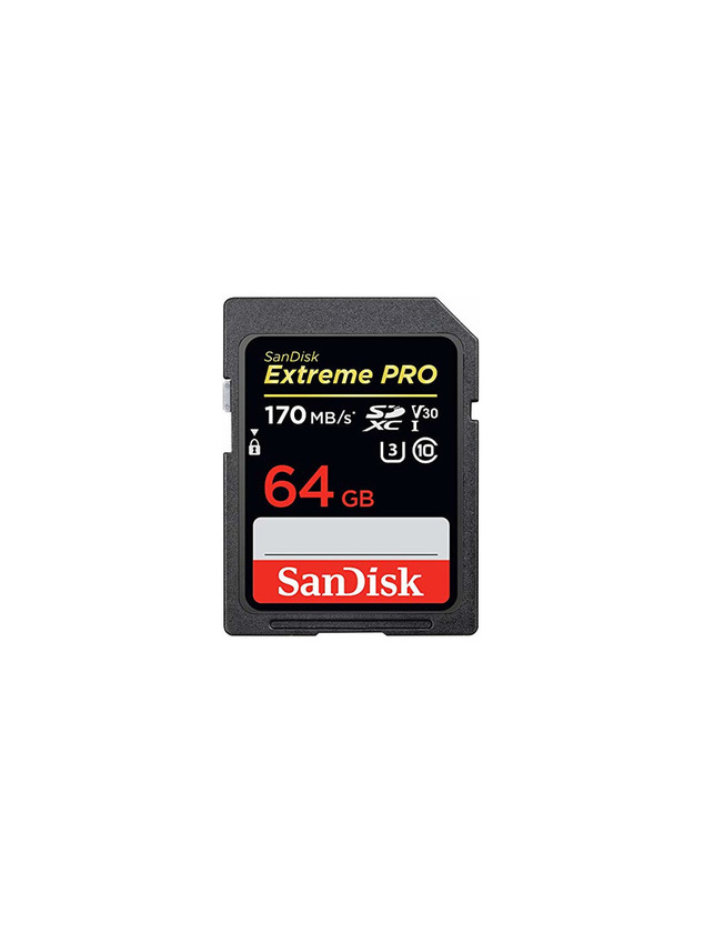 Electrónica SanDisk Extreme Pro - Tarjeta de Memoria SDXC de 64 GB