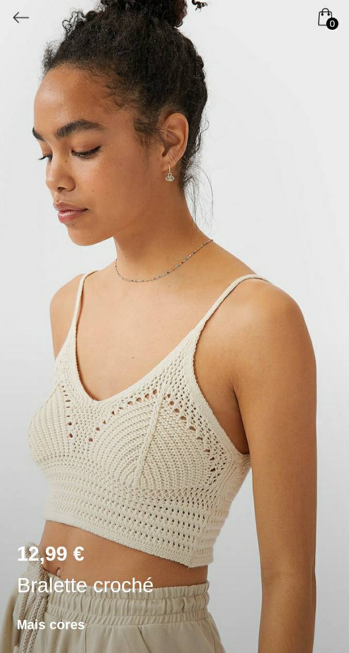 Fashion Bralette croché