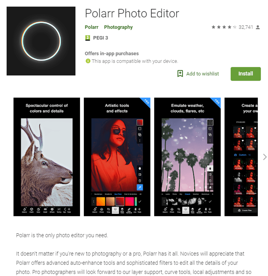 Moda Polarr Photo Editor - Apps on Google Play