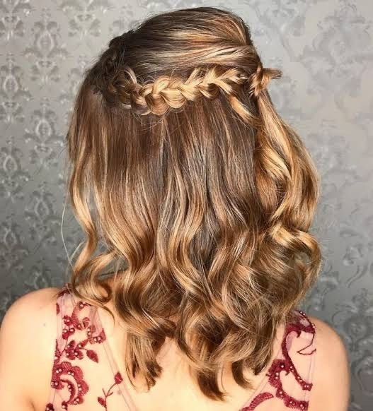 Fashion Penteado com trança 