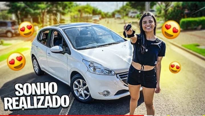 Moda Novo carro da Thai ♥️