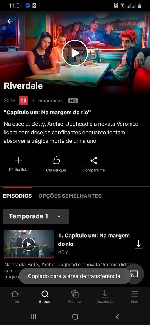 Serie Riverdale | Netflix