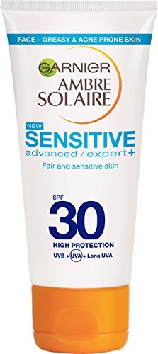 Belleza Crema solar para la cara Ambre Solaire para pieles sensibles