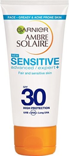 Crema solar para la cara Ambre Solaire para pieles sensibles