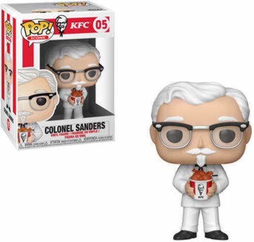 Social Funko- Pop Vinyl: Ad Icons: KFC: Colonel Sanders Figura de Vinilo, Multicolor