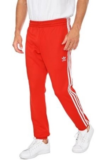 Jogging adidas vermelho