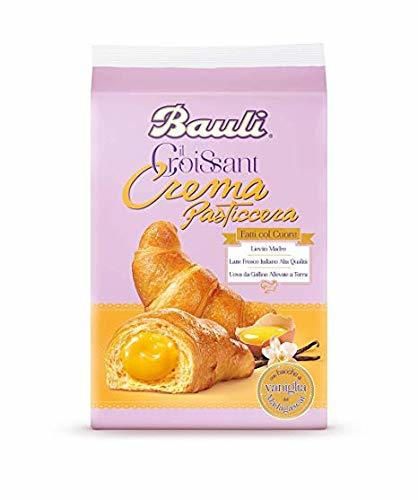 18 X bauli cornetti croissants Brioches Custard Galletas Pastel con crema 50 g Italia
