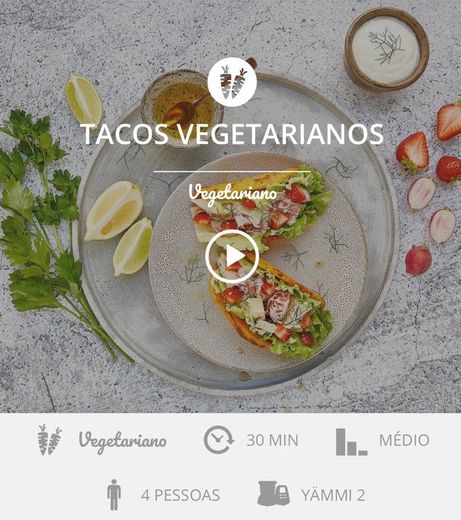 Tacos vegetarianos - Yammi