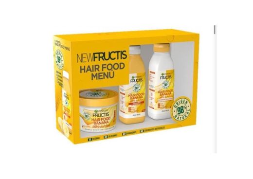 Estuche Hair Food Menu Banana Fructis