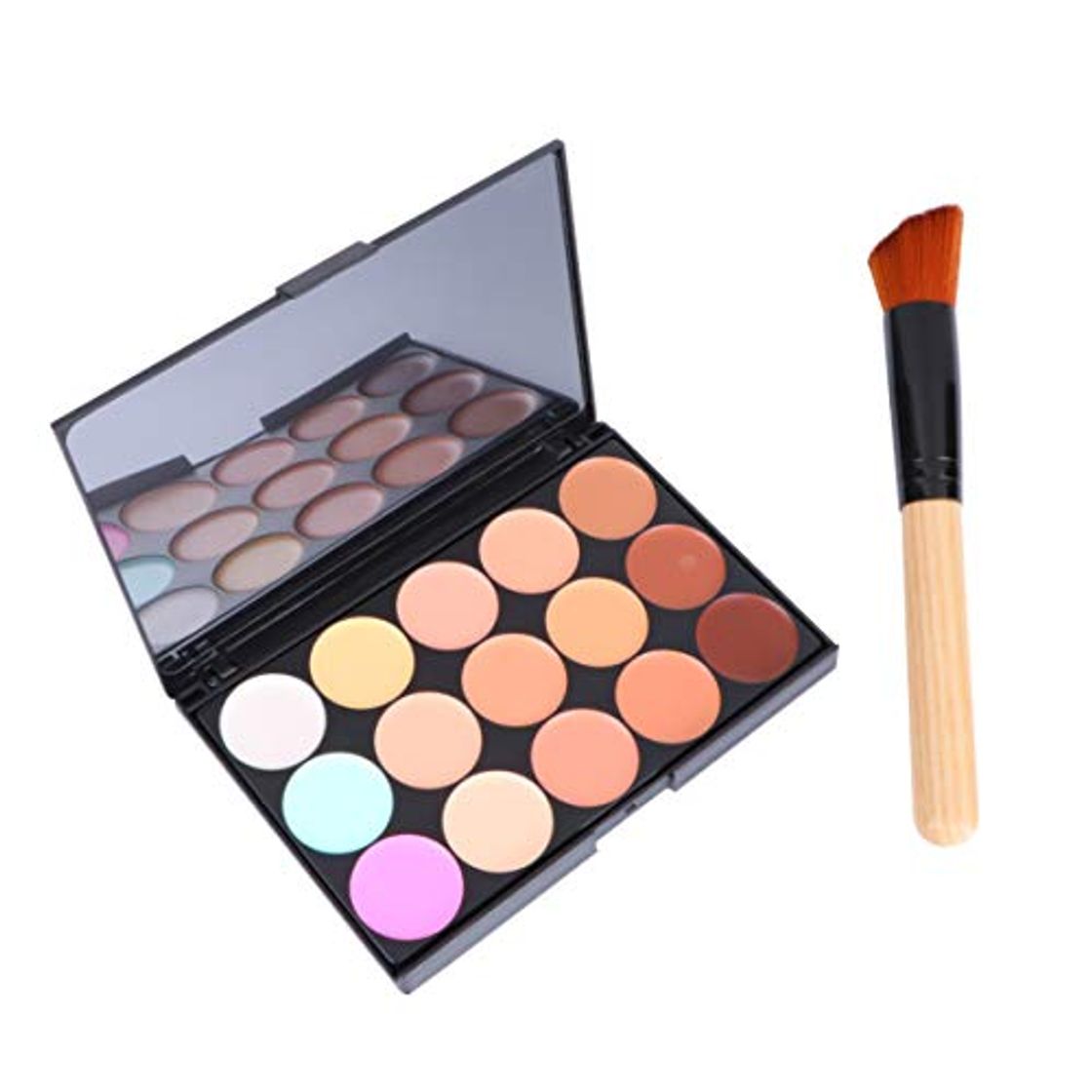 Product LEORX Face Contour Kit marcador maquillaje Kit 15 paleta crema corrector con