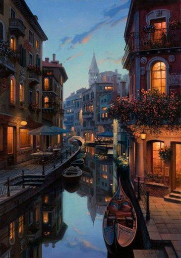 Veneza, a cidade do amor.