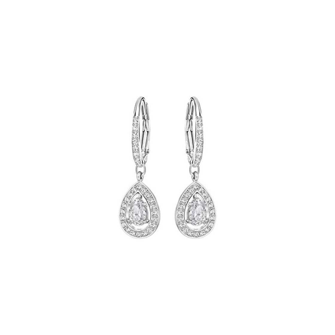 Fashion Swarovski Pendientes Attract Pear