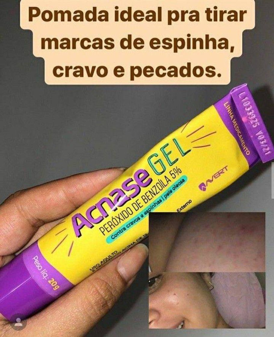 Fashion Pomada que ajuda muito com espinhas,manchas e cravos  