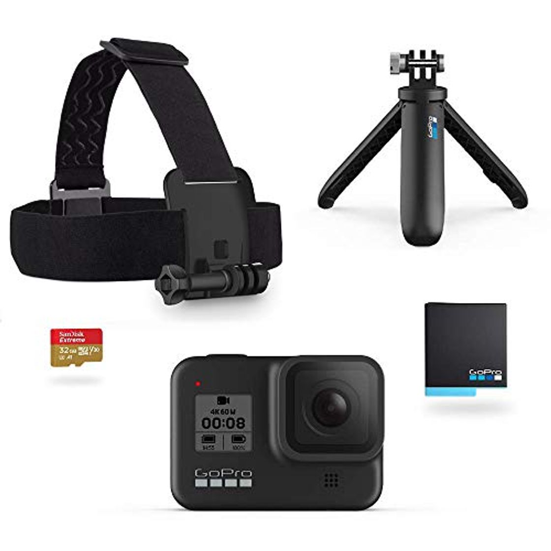 Producto GoPro Kit HERO8 Black - incluye Shorty