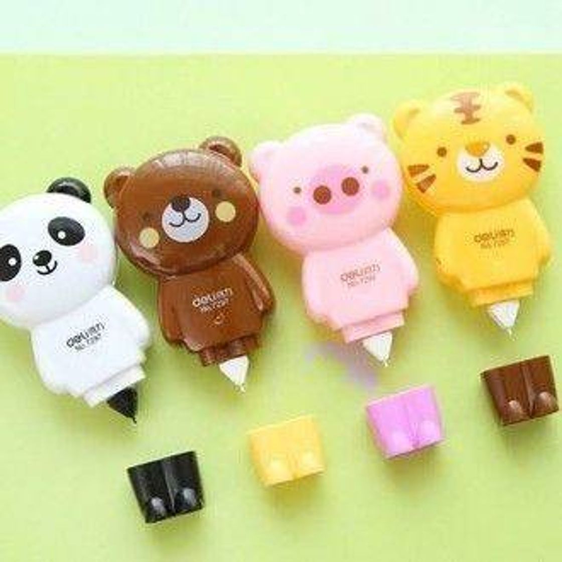 Fashion Mini canetinhas🖍🐼🐻🐷🐯💗