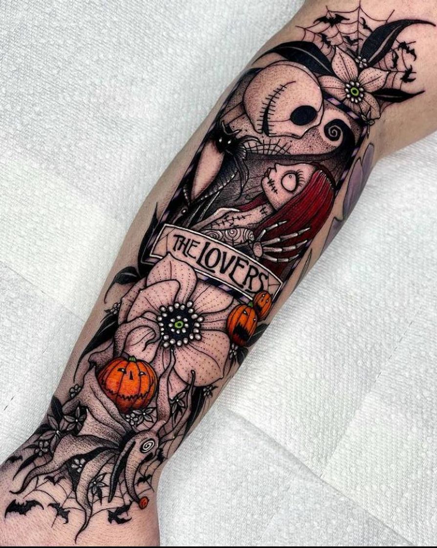 Fashion Tattoo Jack & Sally