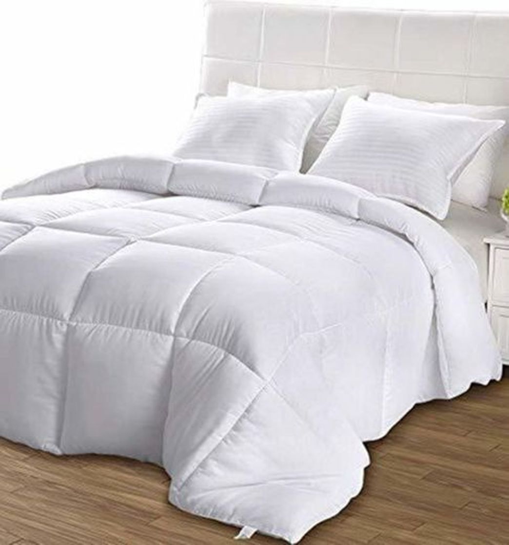 Producto Utopia Bedding - Primavera-Verano Edredón de Fibra - Fibra Hueca Siliconada, 1050