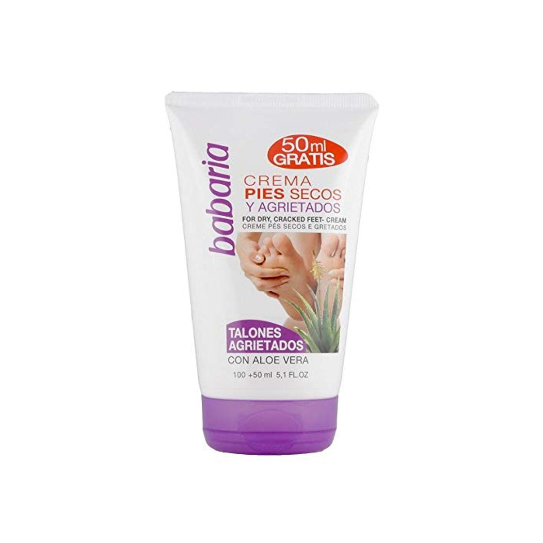 Product Babaria Pies Crema Secos