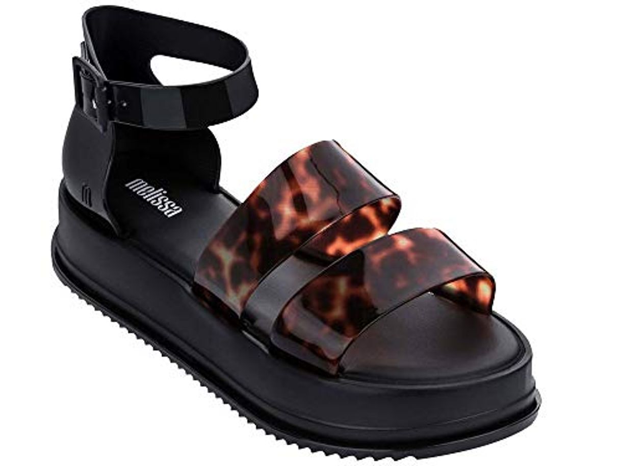 Social Melissa Model Platform Mujer Sandalias Negro 38 EU