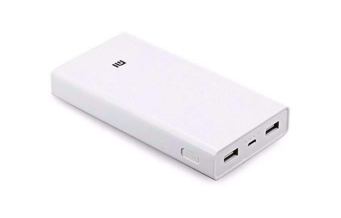 Social Carregador Portátil Xiaomi 20000mah Branco